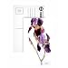 Iris Germanica, c.1980 (w/c on paper) by Brenda Moore - Postcard (Pack of 8) - 6x4 inch - Art247 Highest Quality - Standard Size - Pack Of 8