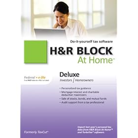 H&R Block At Home 2010 Deluxe Federal + eFile [Download] [OLD VERSION]