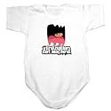 Baby Bodysuit White " Venezuelan Eat Machine / Transfer " Venezuela Country 12 - 18 Months