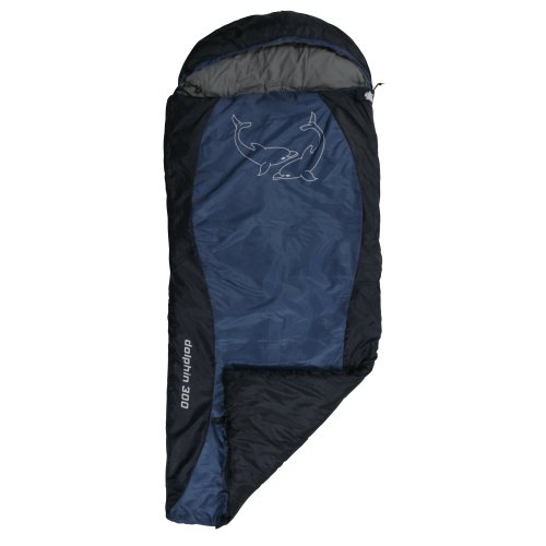 10T DOLPHIN 300 Sac de couchage enfant Bleu 180 x 75 cm