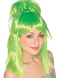 Sexy Adult Womens Green Genie Costume Ponytail Wig