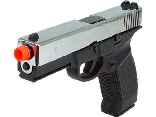 hfc dark hawk full metal gun gas powered blowback airsoft pistol with case(Airsoft Gun)