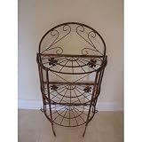 Oakland Living Sundance Bakers Rack in Black