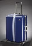 エース　adidas(アディダス）キューブ　スーツケース キャリーケース (65cm <約5～7泊用> 容量：約73リットル Mサイズ, 03（ネイビー）)