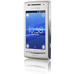 Sony Ericsson Xperia X8 Smartphone ( 3.2 MP, Android OS, aGPS, WiFi, 3.5mm Klinkenstecker) wei�/blau