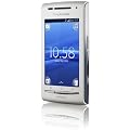 Sony Ericsson Xperia X8 Smartphone ( 3.2 MP, Android OS, aGPS, WiFi, 3.5mm Klinkenstecker) wei�/blau