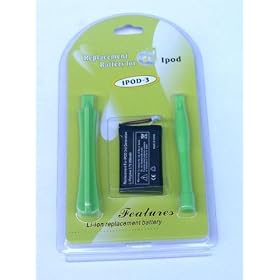 iPod 3G(��3����)�����o�b�e���[�d�r �e��(850mAh)-531032