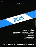 Beck - Series 17-20 (Skarpt läge / Flickan i Jordkällaren / Gamen / Advokaten) (The Scorpion / Girl In the Basement / The Vulture / The Attorney) [Reg. 2]