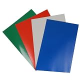 Produkt-Bild: 25 Einbanddeckel DIN A4 gl&auml;nzend 250g/m&sup2; blau