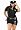 Sexy Adult Womens Costume Naughty Female Police Correctional Officer Dress Bad Lady Cop Outfit