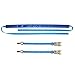 Braun Motorrad Bike-Lashing-Set 1000 daN, Farbe blau, Set 4teilig, mit 2 Ratschenteilen