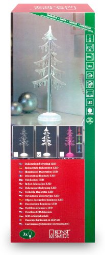 Konstsmide 2838-200 LED Acrylbaum (3 warm wei&szlig;e Dioden, 4.5V Innentrafo oder Batterien: 3x Preisvergleich