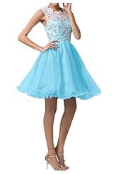 Organza/Tulle Sleeveless Short Bandage Dress/Homecoming Dress/Mini Dress 