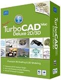 Imsi Design Llc Turbocad Mac Deluxe 2d/3d Create Detailed 3d Surface Acis Solid Models Sm Box