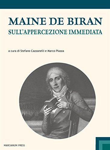 Sull'appercezione immediata (Italian Edition)