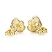 Precious Time Jewelry Jasmine Flower 925 Sterling Silver Stud Earrings for Women
