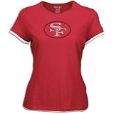 49ers Reebok Ladies NFL Retro Logo Tissue Tee