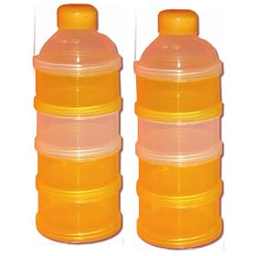 2-PACK Milk Powder Dispenser for 2x4 Feeds