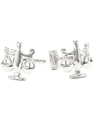 ROTENIER "Novelty" Sterling Silver Scales of Justice and Gavel Cufflinks