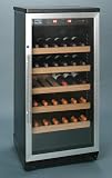 Amcor WV100 24-inch Wine Vault with 100 Bottle Capacity and Dual Temperature Zones
