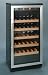 Amcor WV100 24-inch Wine Vault with 100 Bottle Capacity and Dual Temperature Zones