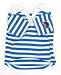 C Too! Blue/white Striped Polo Shirt Medium, Dog Sweaters, Dog Apparel, Dogs, Pet & Supplies
