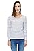 Bearsland Maternity Women Striped Long Sleeves Maternity Nursing Top,Black/White,Medium