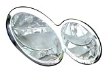 CLK-Class 2003-07 chrome head lamp rims rings surrounds cover