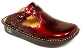 Alegria Clogs in Classic Plum Patent Leather ALG-112