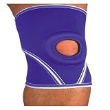 Maxar Airprene Knee Brace with Open Patella - Blue