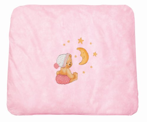 Julius Z&ouml;llner 2120125812 - Kuschelb&auml;r Rosa Wickelkissen mit Flexi-Perls (EPS), 75 x 85 cm Preisvergleich