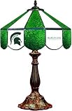 NCAA Michigan State Spartans 14 Tiffany Style Table Lamp