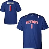 adidas - adidas Detroit Pistons Allen Iverson Gametime Player T-Shirt
