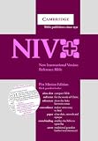 NIV Pitt Minion Reference Black Goatskin NI186RC image