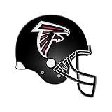 Pack of 4 NFL Atlanta Falcons Football Helmet Sports Decor Window Clings 12"