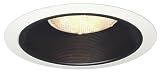 Juno 6 Line Voltage Black Baffle Recessed Light Trim