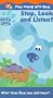 Blue's Clues - Stop, Look and Listen [VHS]