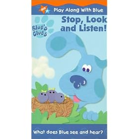 Blue's Clues - Stop, Look and Listen [VHS]