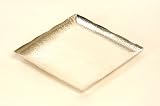 Hammered Silver Tray Extra Large