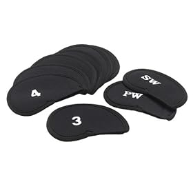  Golf Gifts & Gallery Neoprene Iron Covers (Set of 9)