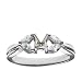 14k White Gold Marquise-Cut Diamond Engagement Ring Setting (1/3 ct tw, J, I1)