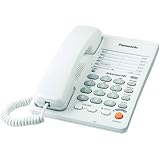 Panasonic KX-TS105W Corded Speakerphone (White)