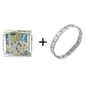 Dessert Time Italian Charm Bracelet