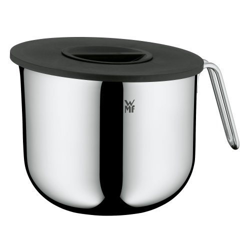 WMF Stainless Steel Broad Mixing Bowl with Handle and Lid