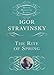 Stravinsky; The Rite of Spring (Dover Miniature Scores)