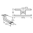 H-Shaped Twin Stainless Steel Burner L-Shaped Venturi