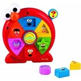 Sesame Street Elmo's Peek & Seek See 'n Say w Sounds & Real Shapes to Sort - Fisher Price