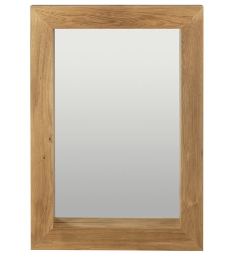 Oak & Glass Mirror