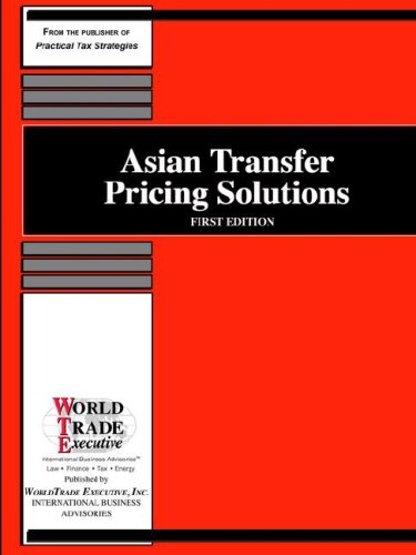 Asian Transfer Pricing Solutions