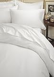 IMAGE OF Gramercy Park 620 Thread Count Egyptian Cotton Sateen King Duvet Cover Set, White